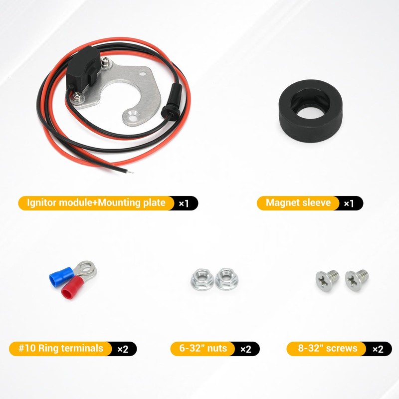 Xxamz 1442 Ignitor Electronic Ignition Conversion Kit Compatible with IHC