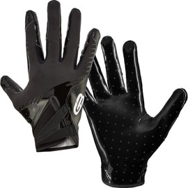 Grip Boost Solid Black Stealth 6.0 Boost Plus Football Gloves - Size: X-Large, Color: Solid Black