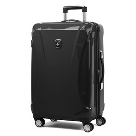 Atlantic Ultra Lite 4 Hardside | 24-Inch Expandable Spinner (Jade Black)
