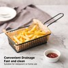 Fryer Basket Food Grade Stainless Steel French Fry Holder Frying
