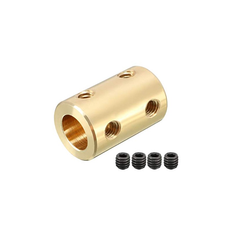 sourcing map 6 mm to 8 mm Bore Rigid Coupling