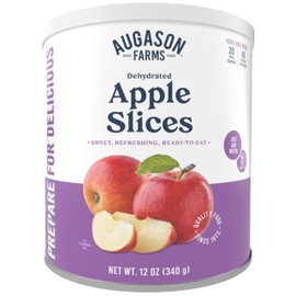 Augason Farms Augason Farms Dehydrated Apple Slices Can, Certified Gluten Free, Emergency Food Supply, Everyday Meals, 20 Servings