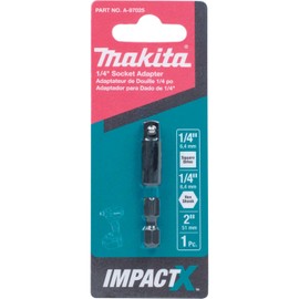 Makita A-97025 Impactx 1/4″ x 2″ Socket Adapter