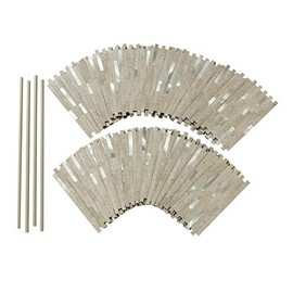 Aspect Peel & Stick Collage Tile in Biscuit (15 sq ft Kit)