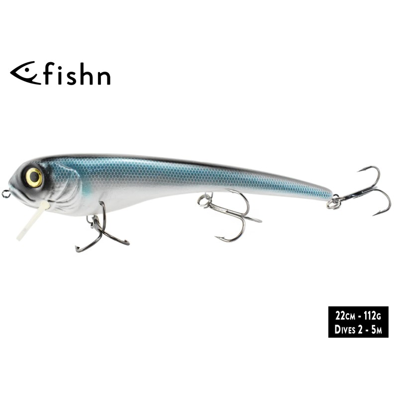FISHN® Grumpy Father XL Wobbler, 1-5 Metres, 22 cm, 112