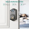AkaGear DS10 Fingerprint Door Lock - Keyless Entry Door Lock,