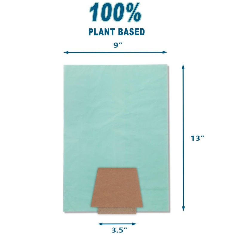 KTOB Compostable Dog Poop Bags with Cardboard Glove Small, Leak