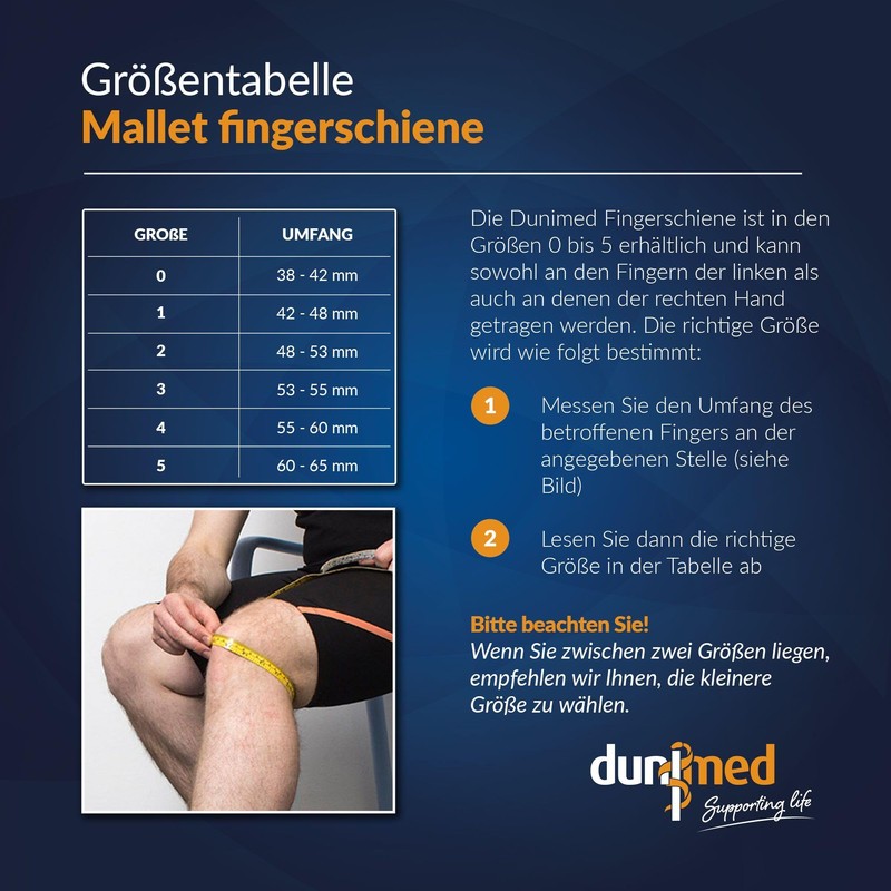 Dunimed Mallet Finger Splint