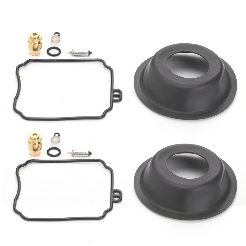 2 Sets Carburetor Rebuild Kit Carb Overhaul Repair Fit for