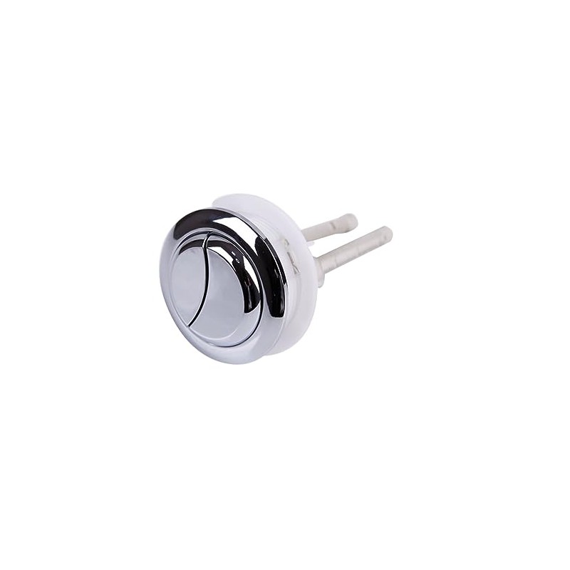 Gadpiparty Toilet Tank Dual Flush Push Button Thread Cistern Lid