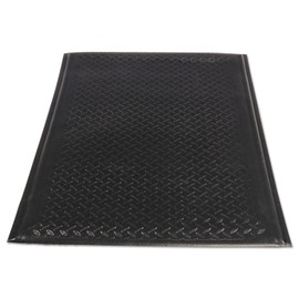 Guardian 24020301DIAM Soft Step Supreme Anti-Fatigue Floor Mat, 24 x 36, Black