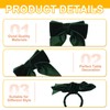 PATIKIL Napkin Rings Bow, 12 Pcs Velvet Napkin Holder Ring