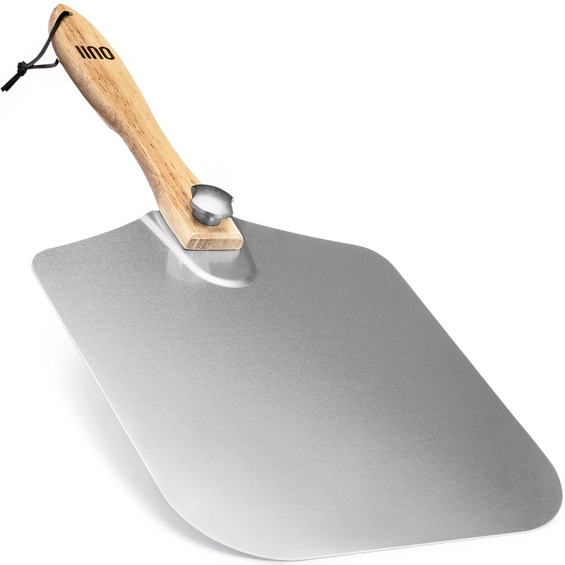OUII OUII Aluminum Pizza Peel Metal - 12 x 14