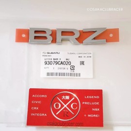 Subaru New Genuine OEM 13-20 Subaru BRZ Rear Emblem Badge Chrome Logo 93079CA020 FRS OE