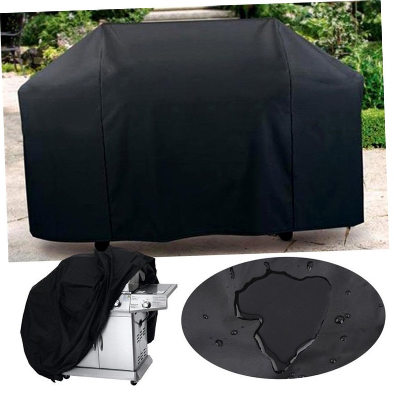 Kisangel BBQ Grill Protector Waterproof Oxford Barbecue Cover Heavy Duty