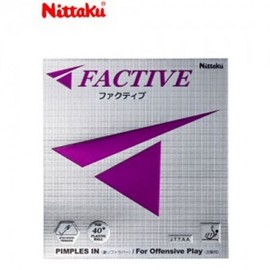 Nittaku Factive NR-8720 Table Tennis Rubber (Thickness 2.0) Black