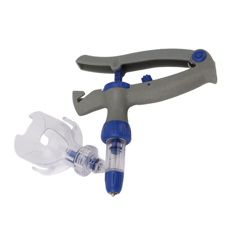 Livestock Syringe 0.1 to 2ml Continuous Syringe Adjustable Stainless Steel