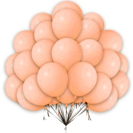 Pastel Orange Balloons 5 inch Pale Orange Balloons for Little Cutie Baby Shower Birthday Decoration Graduation Gender Reveal Party Decoration 15 Pcs