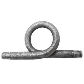 Winters SSP Series Schedule 40 Stainless Steel 304 Syphon, 1/4" NPT Male