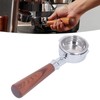 58mm Coffee Portafilter Aluminum Alloy 2 Ears Bottomless Portafilter Handle