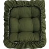 TINTON LIFE Padded Rectangle Bar Stool Cover Cushion with Elastic