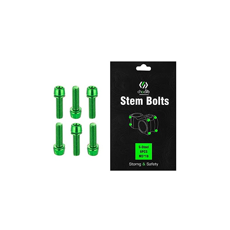 CNC Bike Bolts 6pcs M5x18 Screw for MTB Road Bike