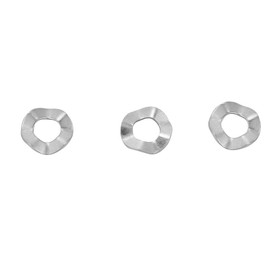 Wave Washer, Stainless Steel Wave Spring Washer M3, M4, M5, M6, M8, M10, M12, M14, M16,M20(M4(100PCS))