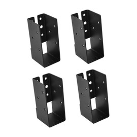 Baoblaze 4Pcs Concealed Joist Hanger Accessories High Hardness Concealed Flange Light Joist Hanger Easy to Install for 2x4" Beam Swing