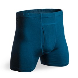 SHEEP RUN - Calzoncillos tipo calzones de lana merino para hombre, para senderismo, correr, entrenamiento, transpirable, absorbe la humedad, Azul-cielo, XX-Large