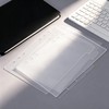A5 6 Hole Acrylic Binder Dividers, 6 Pack Clear 1mm
