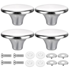 Qaestuan Set of 4 Pot Lid Handles, Lid Knob, Lid Handle, Heat Resistant, Pot Lid Handles, Universal Pot Lid Knobs, Lid Replacement Knobs, Handles for Pan Lids with Hole Suitable