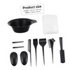 Minkissy 11pcs Hair Dye Brush Kit Mixing Bowl Easy Diy