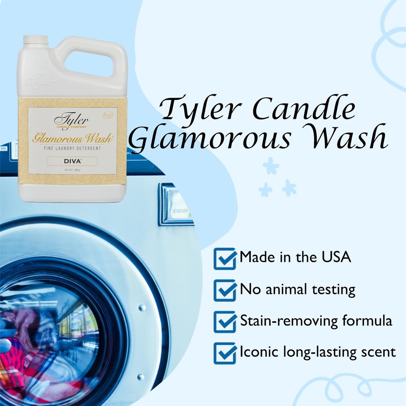 Tyler DIVA Glamorous Wash Laundry Detergent- 64 oz. - With