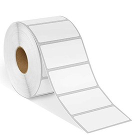 2" X 1” Direct Thermal Labels, Perforated UPC Barcode FBA Labels, Compatible with Rollo & Zebra Desktop Printers - 10 Rolls, 1300/Roll