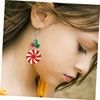 SHOWERORO 4 Pair Xmas Earring Set Fashion Ear Decor Alloy