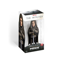 MINIX Bandai The Witcher Geralt The Witcher Model | Collectable Geralt Of Rivia Figure | Bandai The Witcher Toys Range | Collect Your Favourite Witcher Figures | The Witcher Merchandise