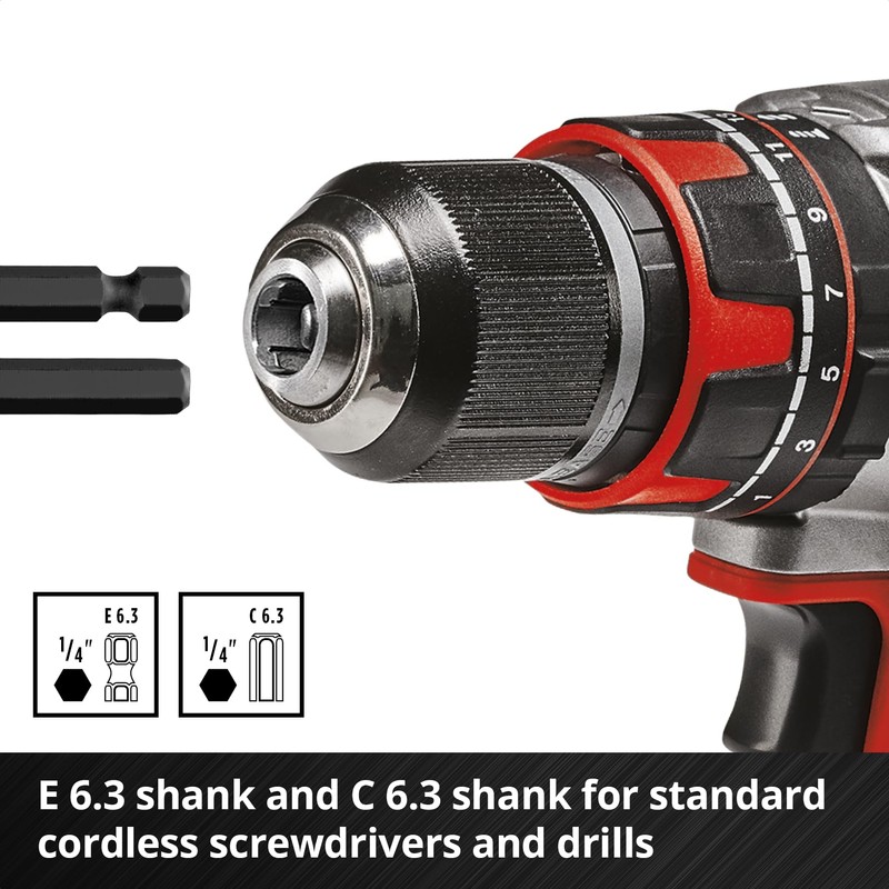 Original Einhell L-Case 40-Piece bit and Drill Set (25 Mm