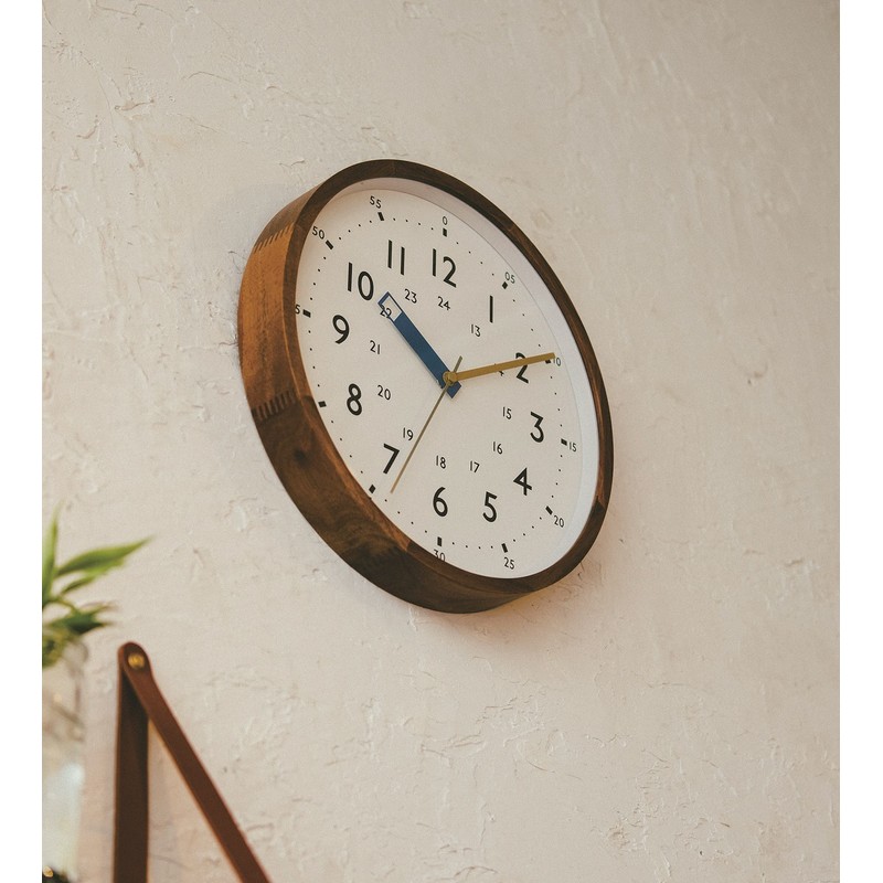 Interform Wall Clock Radio Clock Sturman CL-2937BL Blue Educational Clock