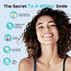 ADA Accepted C20 Water Dental Flosser Pick, Whitening Set White
