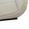 NLQR Front Driver Side Bottom Replacment Seat Cover Leather Tan