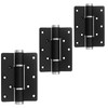3 Pack Self Closing Door Hinge,5.8 Inch Spring Loaded Hinges,