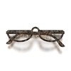 LONDON MOLE® Brainy reading glasses | Cool half moon shaped