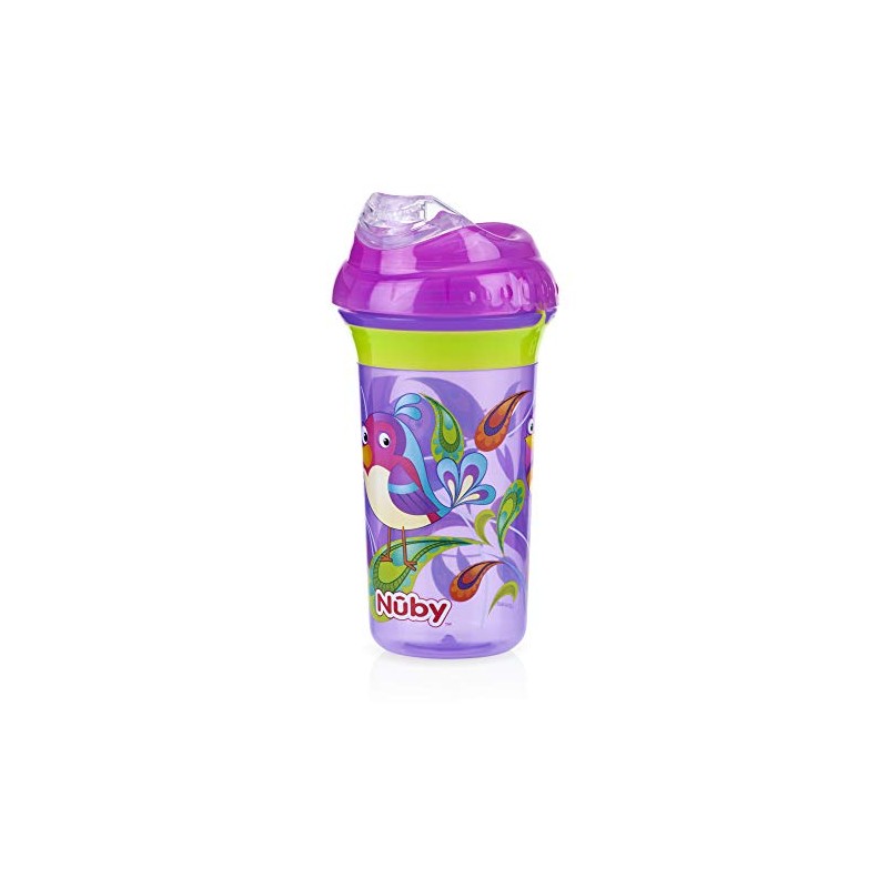 Printed Non Insulated Cool Sipper 1 Pk 9 Oz Morado/Pajaro