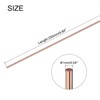 Sourcing Map 35Pcs Copper Brazing Rods, Phosphor Copper (L201), 1mm