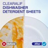 CLEARALIF Dishwasher Detergent Sheets, Lemon Scent, Up To 160 Loads,