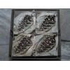 'Jingle Bells Lauscha "Cone Christmas Tree Decoration Silver from Lauscha"