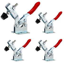 Molyorch 4 x toggle clamps, quick release, horizontal toggle clamp, horizontal clamp for machines, suitable for handmade products, vertical clamp, workbench attachments