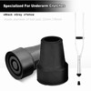 Gfertre Crutch Tips,Winter Frost and Slip Prevention, Replacement Rubber Cane
