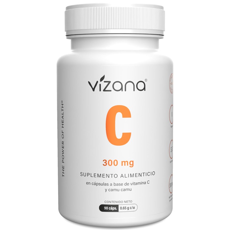 VIZANA NUTRITION | Vitamina C en Cápsulas HPMC Vegetarianas (90
