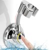 VGECEE Shower Head Holder No Drilling Suction Cup 360° Rotatable